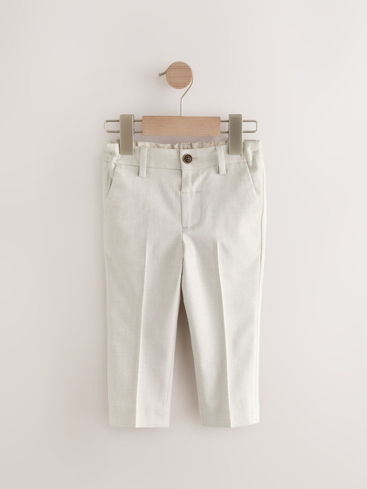 Neutral Smart Trousers (3mths-7yrs)