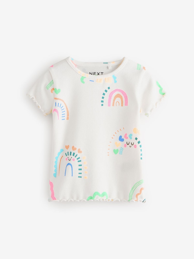 Rainbow Short Sleeve T-Shirts 5 Pack (3mths-7yrs)