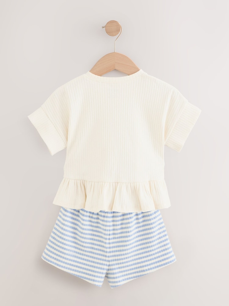 Pink T-Shirt & Short 2 Pack Set (3mths-7yrs)