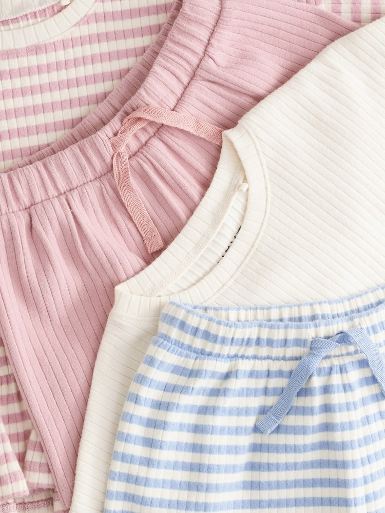 Pink T-Shirt & Short 2 Pack Set (3mths-7yrs)