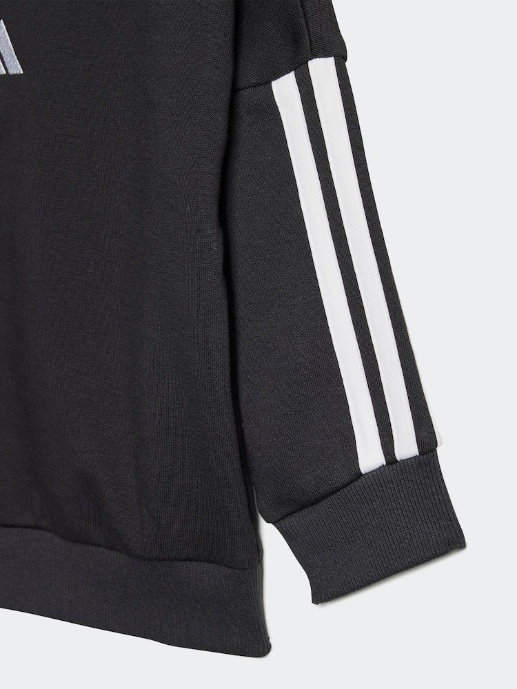 adidas Black Essentials Infant Kids Joggers Set