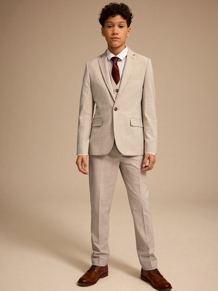 Neutral Suit Jacket (3-16yrs)