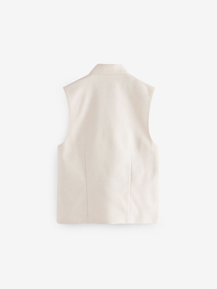 Ecru White Eid Waistcoat (3mths-16yrs)