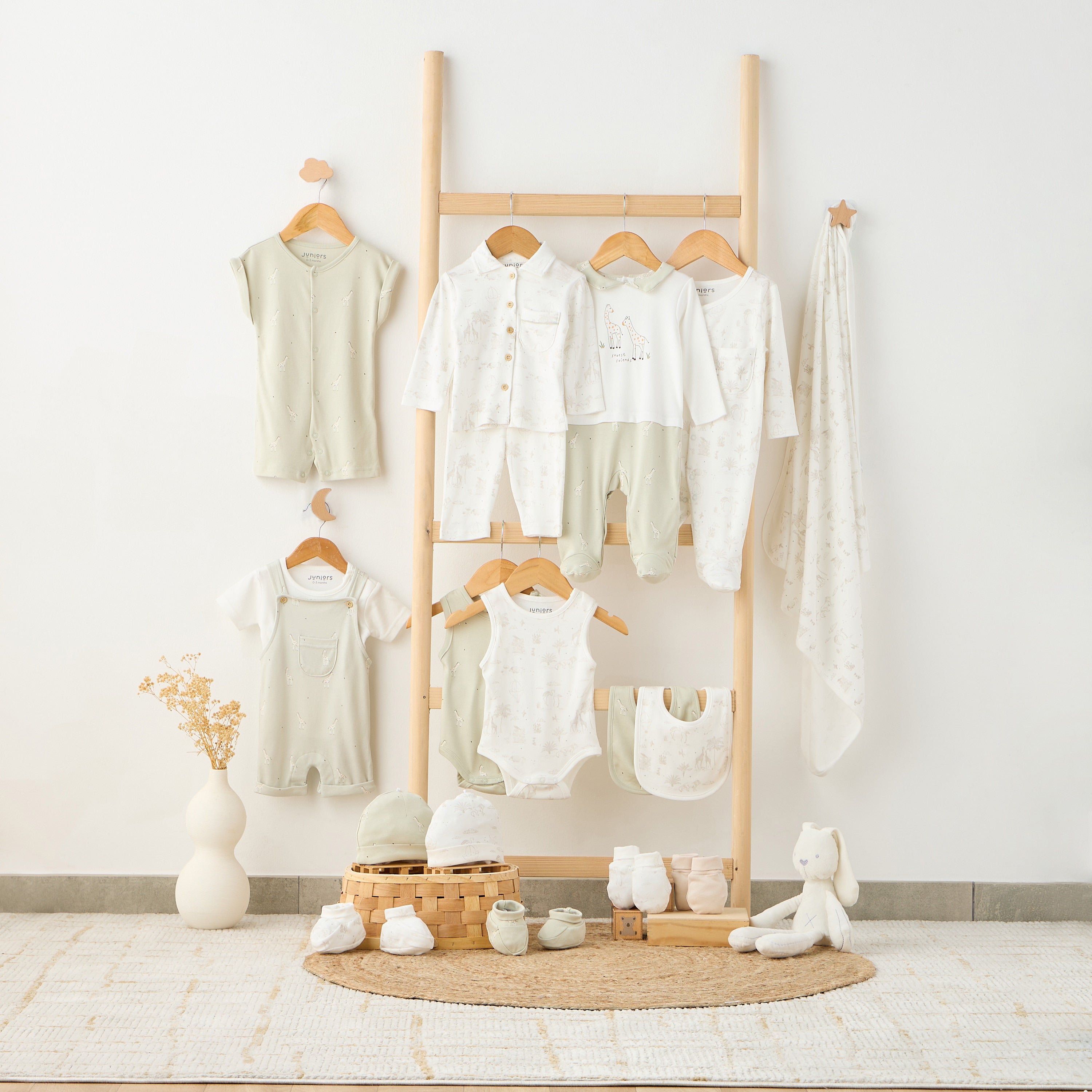 Juniors Printed Sleepsuit with Long Sleeves