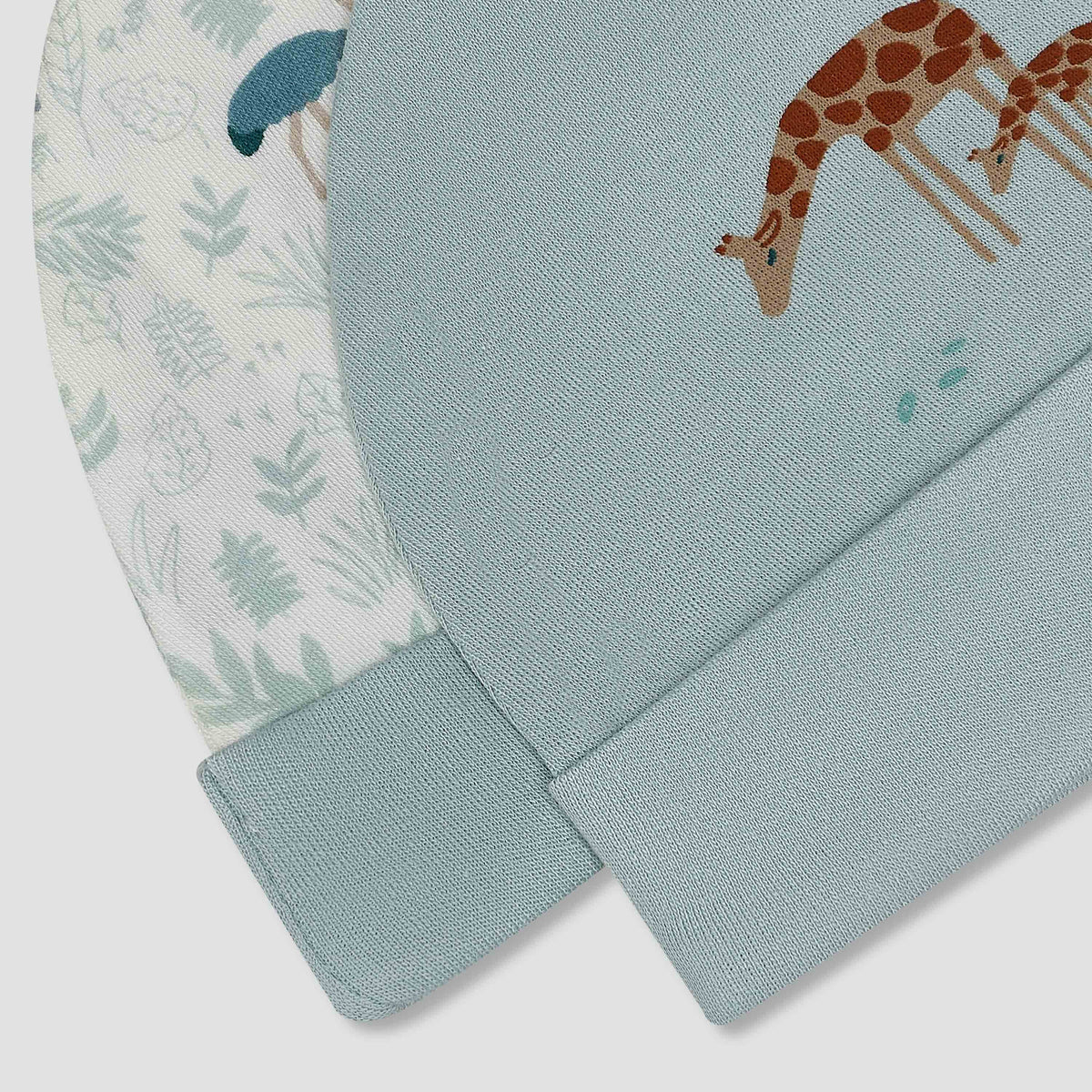 Pack of 2 Juniors Cap with Safari Print