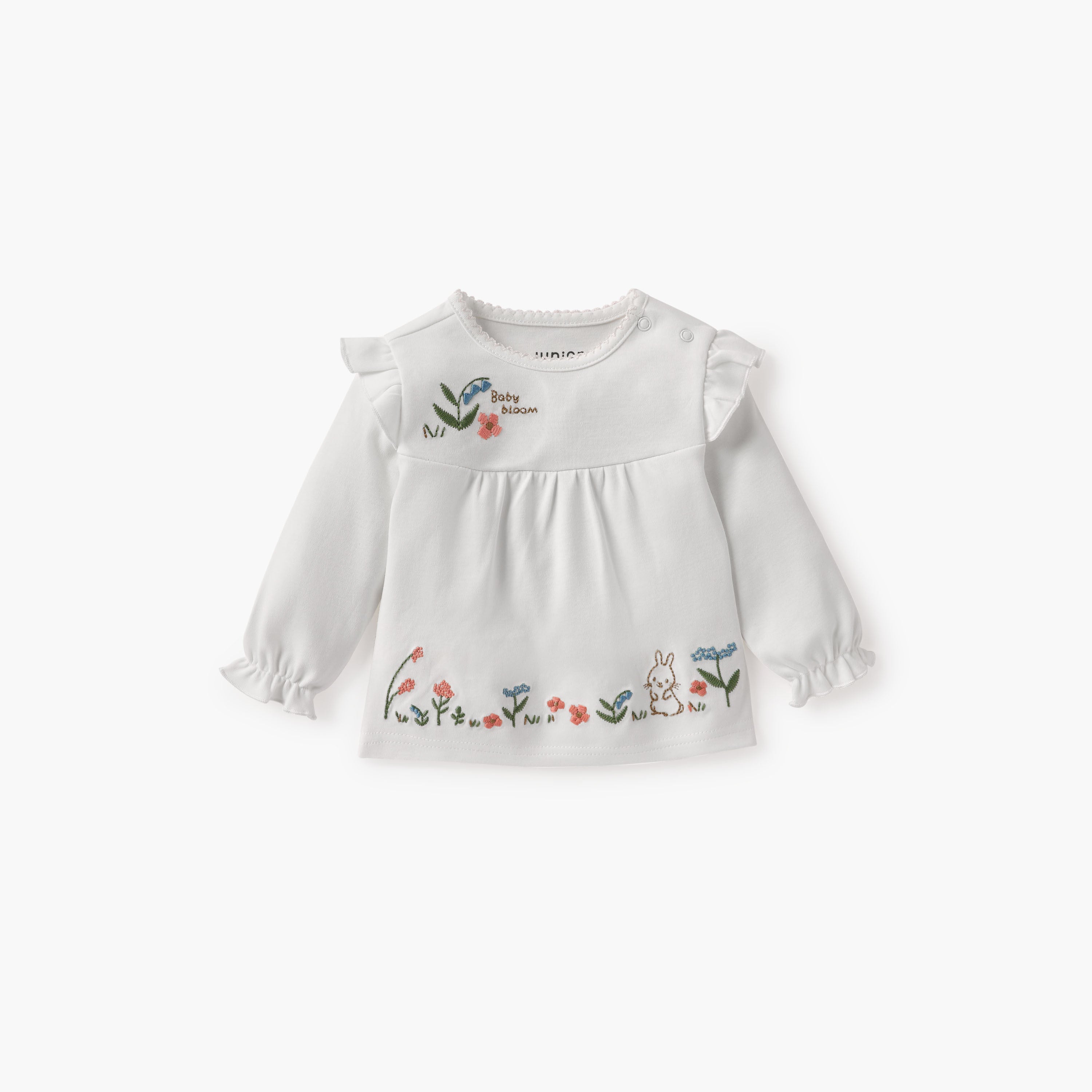 Juniors Embroidered Top and Pyjama Set