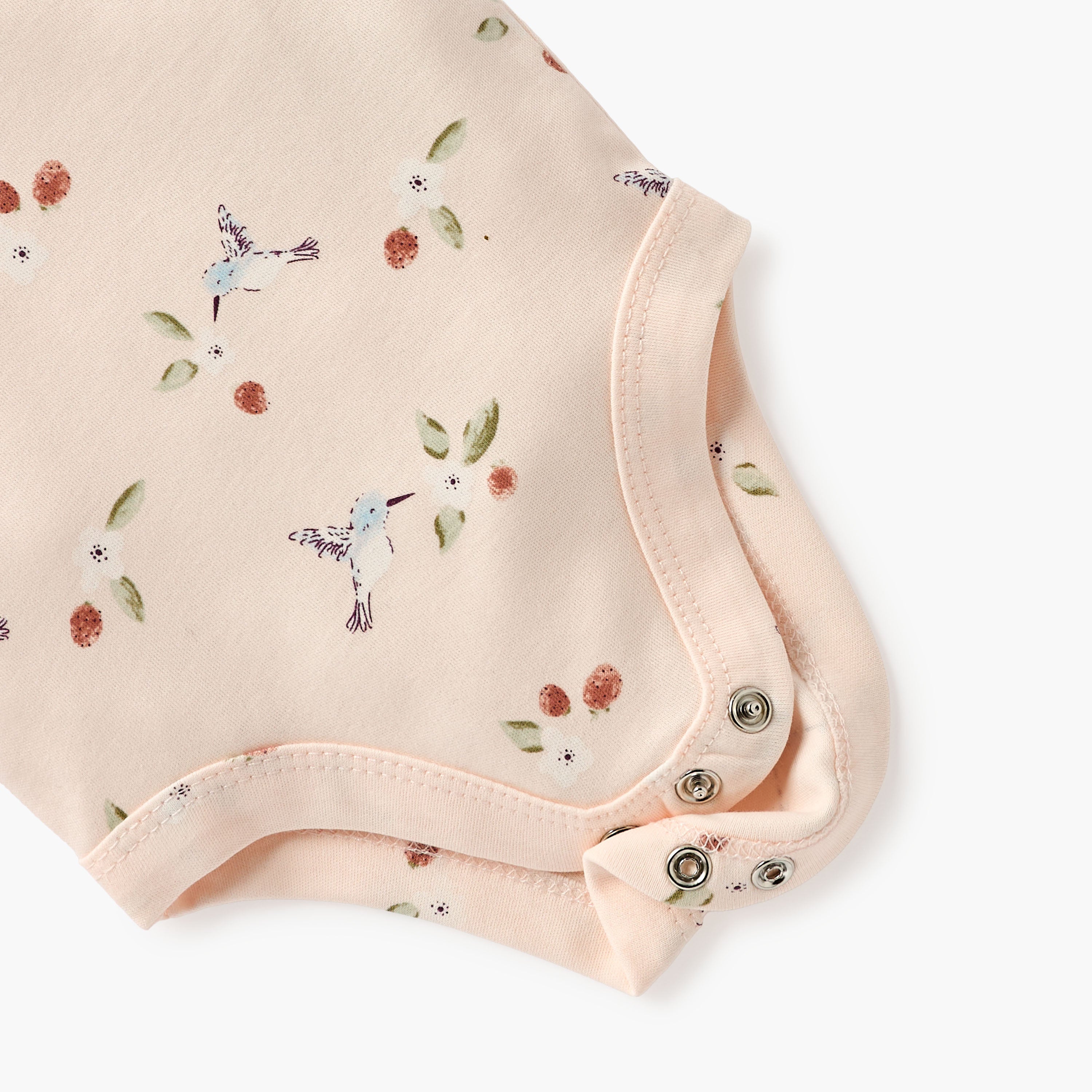 Juniors All-Over Print Sleeveless Bodysuit