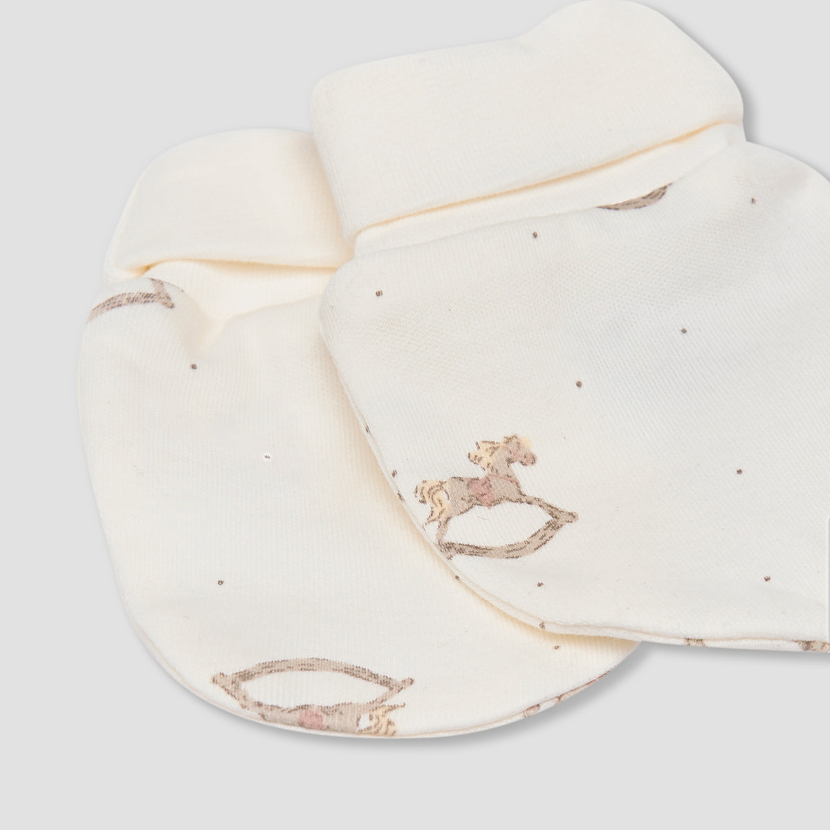 Set of 4 Giggles Mittens and Booties