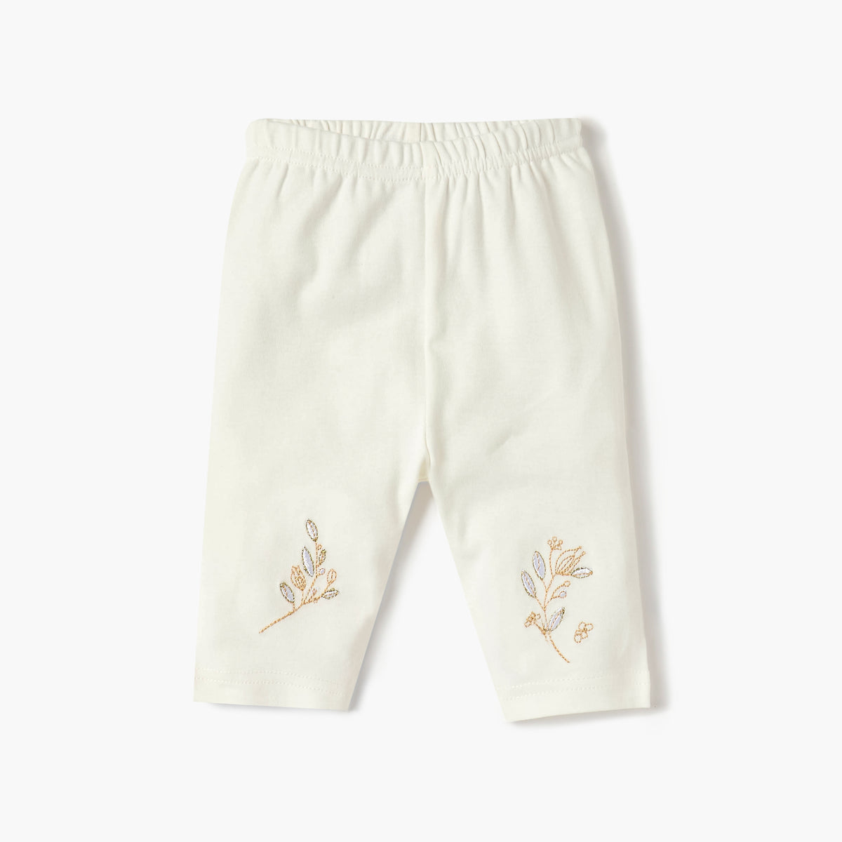 Giggles Embroidered Long Sleeves T-shirt and Pyjama Set