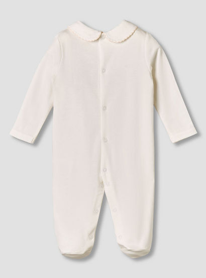 Giggles Cotton Collared Long Sleeves Sleepsuit with Snap Button Closure-baby-girls-clothing-nightwear-sleepsuits-image-3