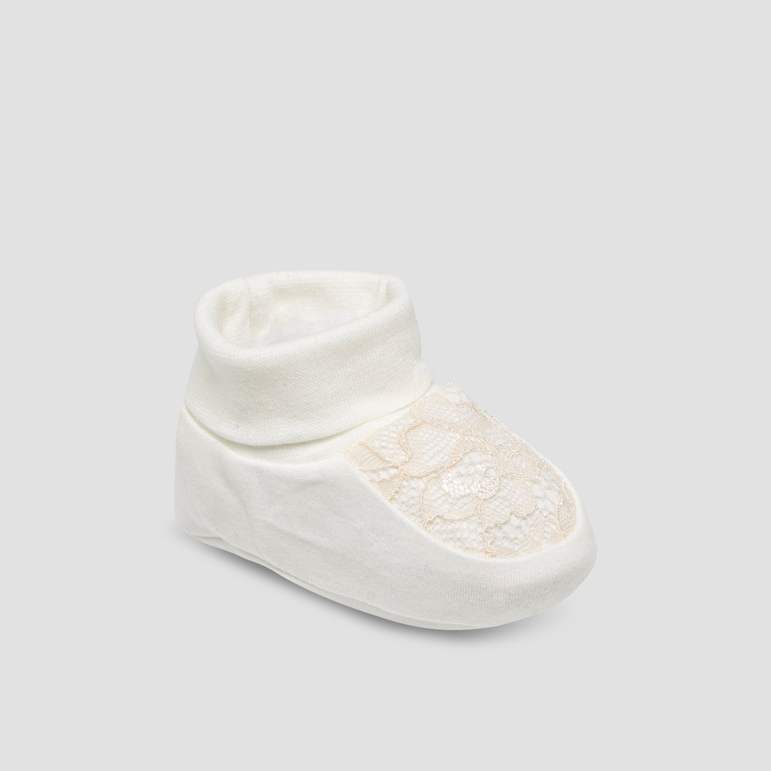 Giggles Booties with Lace Detail