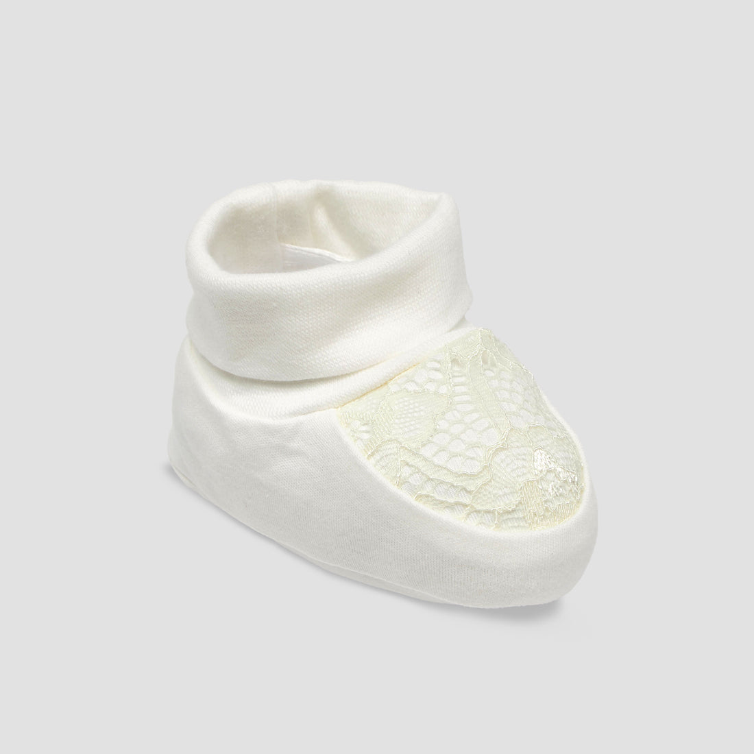 Giggles Booties with Lace Detail