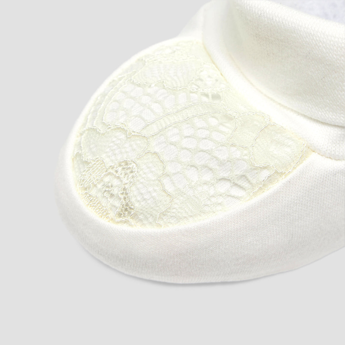 Giggles Booties with Lace Detail