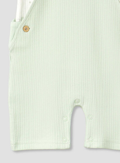 Giggles Collared Short Sleeves Top and Dungaree Set with Print-baby-boys-clothing-setsandcoords-image-6