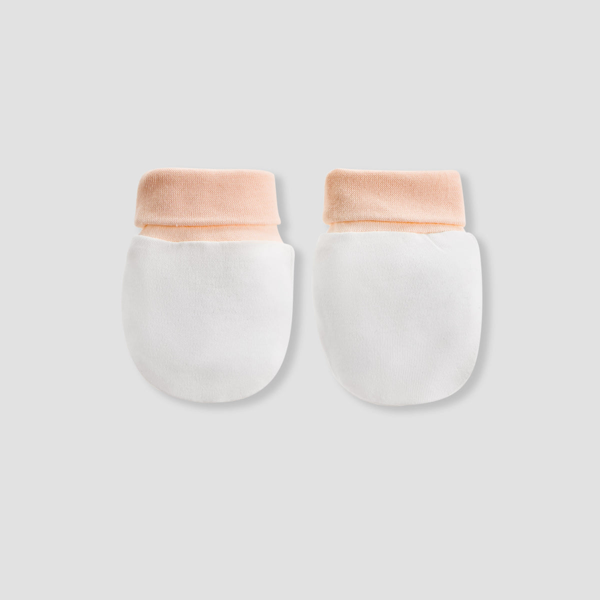 Giggles Floral Print Booties with Colourblock Mittens