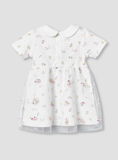 Juniors Collared Short Sleeves Dress with Floral Print-baby-girls-clothing-dressesandjumpsuits-image-3