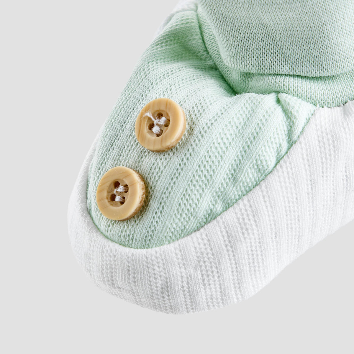 Giggles Booties with Textured Cuff- Slip-On