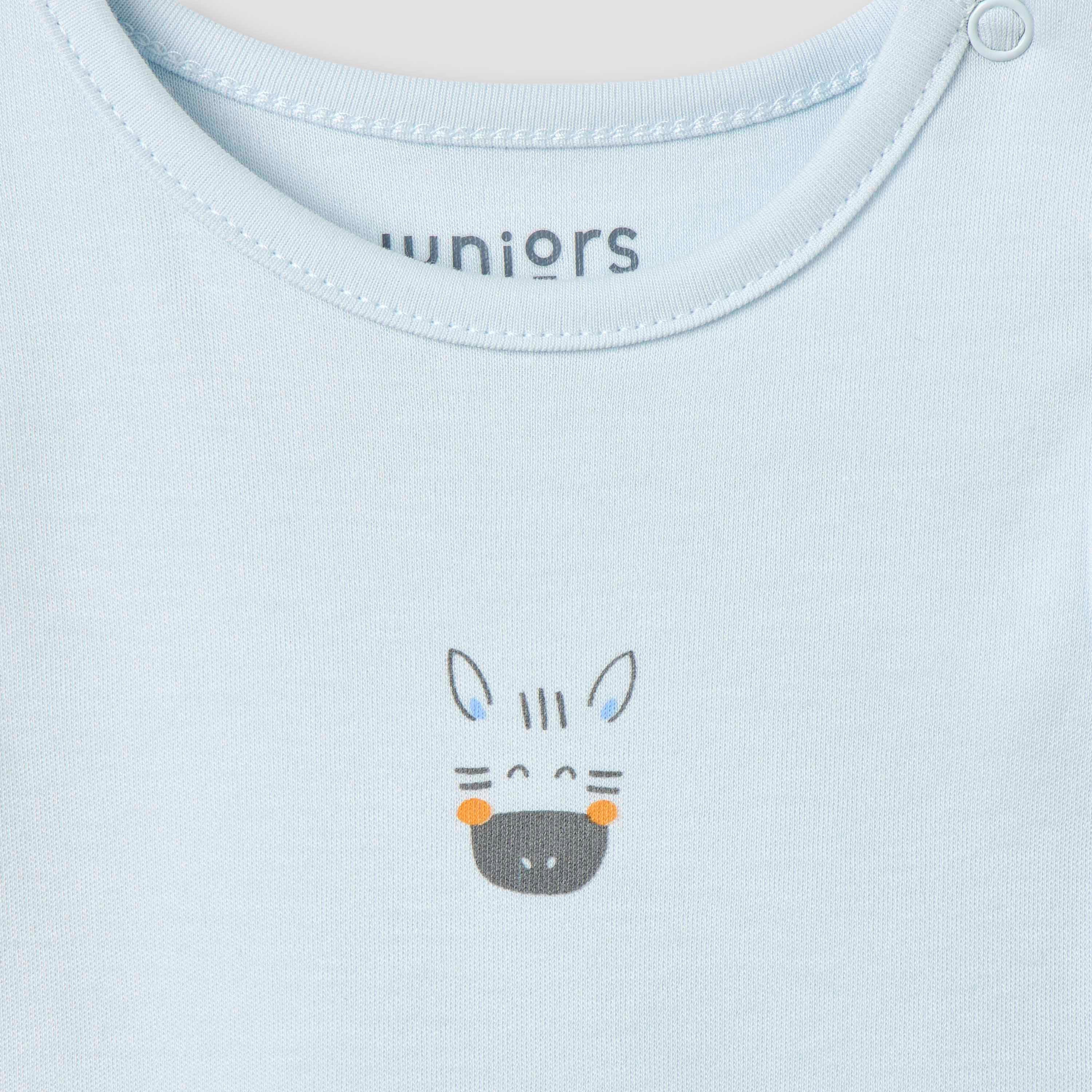 Juniors Printed Sleeveless Bodysuit - Set of 2