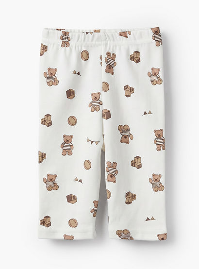Juniors Cotton Collared Long Sleeves Pyjama Set with Teddy Bear Print-baby-boys-clothing-nightwear-pyjamasets-image-4