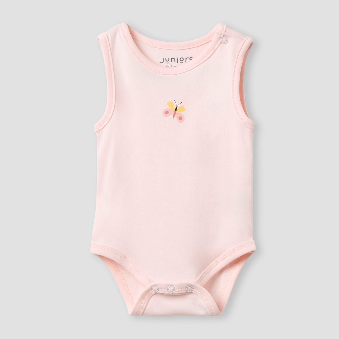 Juniors Printed Sleeveless Bodysuit - Set of 2