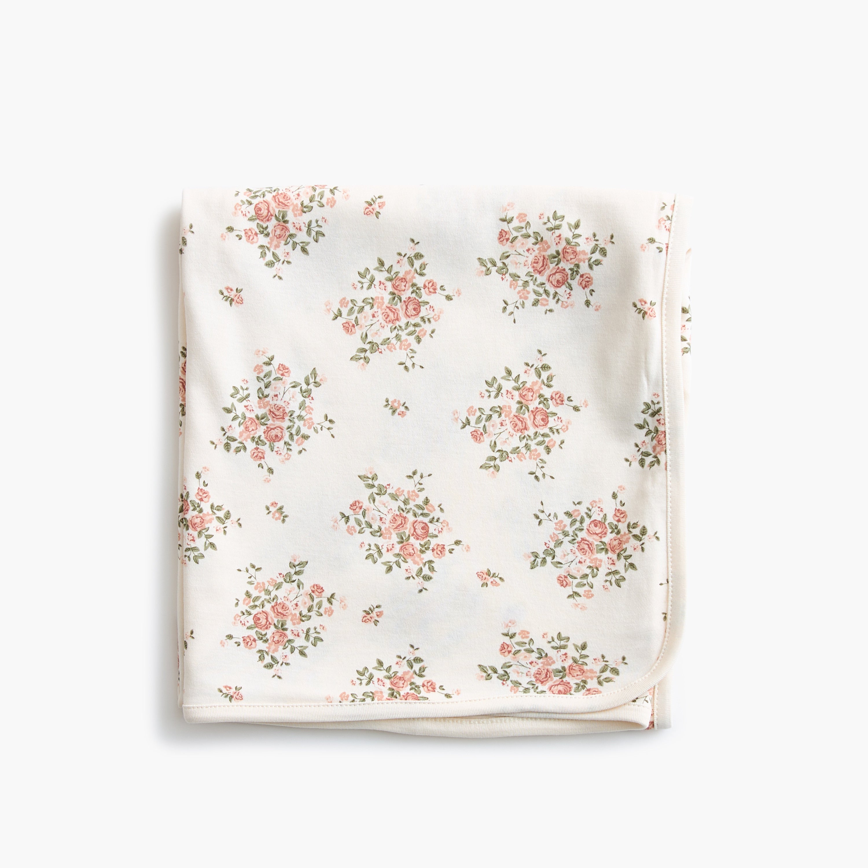 Juniors Floral Print Receiving Blanket - 70x70 cm