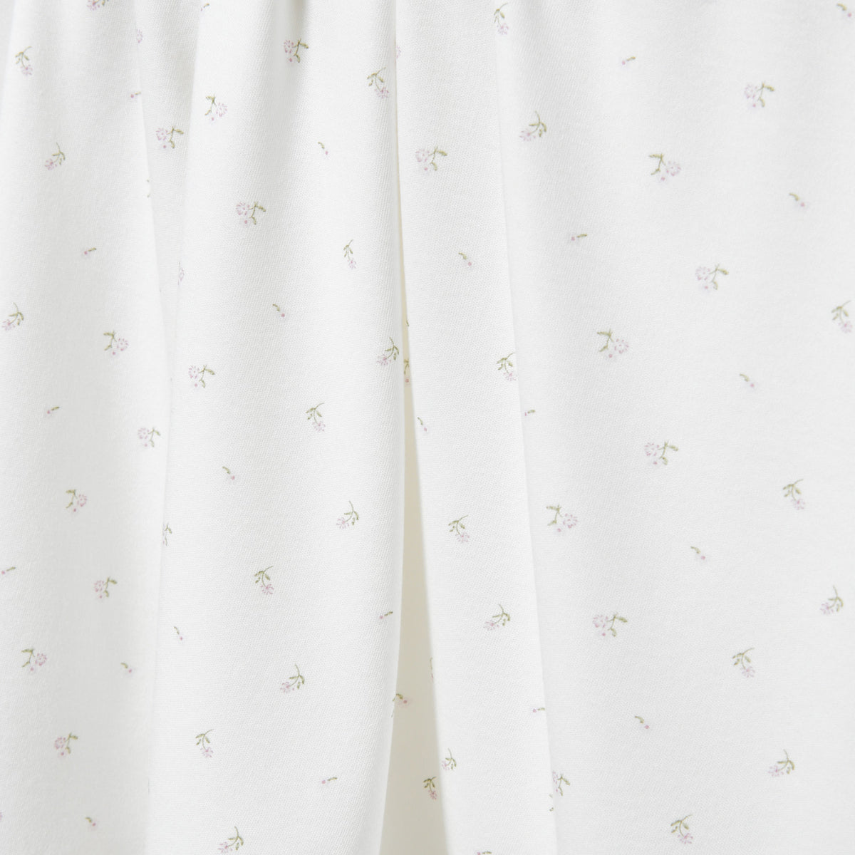 Giggles Receiving Blanket with Floral Print