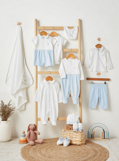 Giggles Cotton Round Neck Long Sleeves Sleepsuit with Hot Air Balloon Embroidery-baby-boys-clothing-nightwear-sleepsuits-image-6