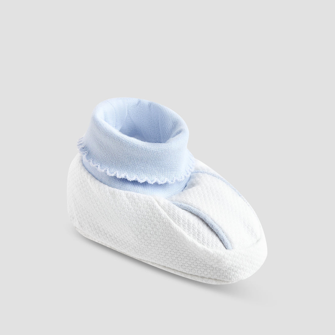 Giggles Booties with Textured Cuff, Slip-On