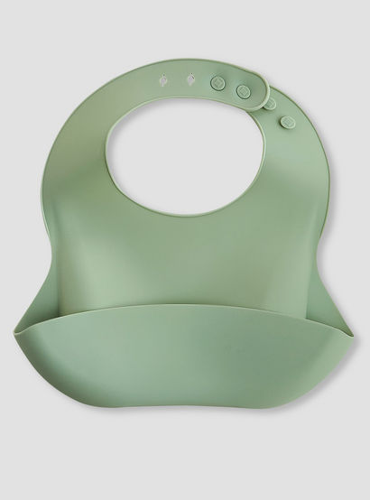 Pack of 2 Juniors Silicone Baby Bib with Food Catcher Pocket-baby-feeding-bibs-image-3