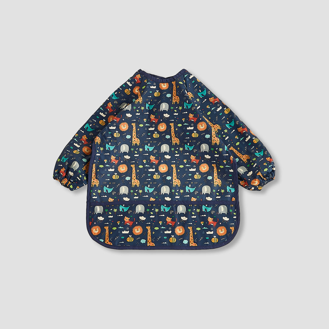 Juniors Baby Bib with Animal Print