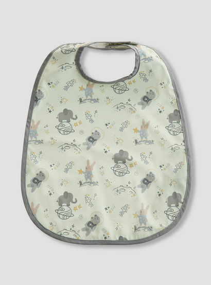 Juniors Baby Bib with Assorted Print - Set of 2-baby-feeding-bibs-image-2