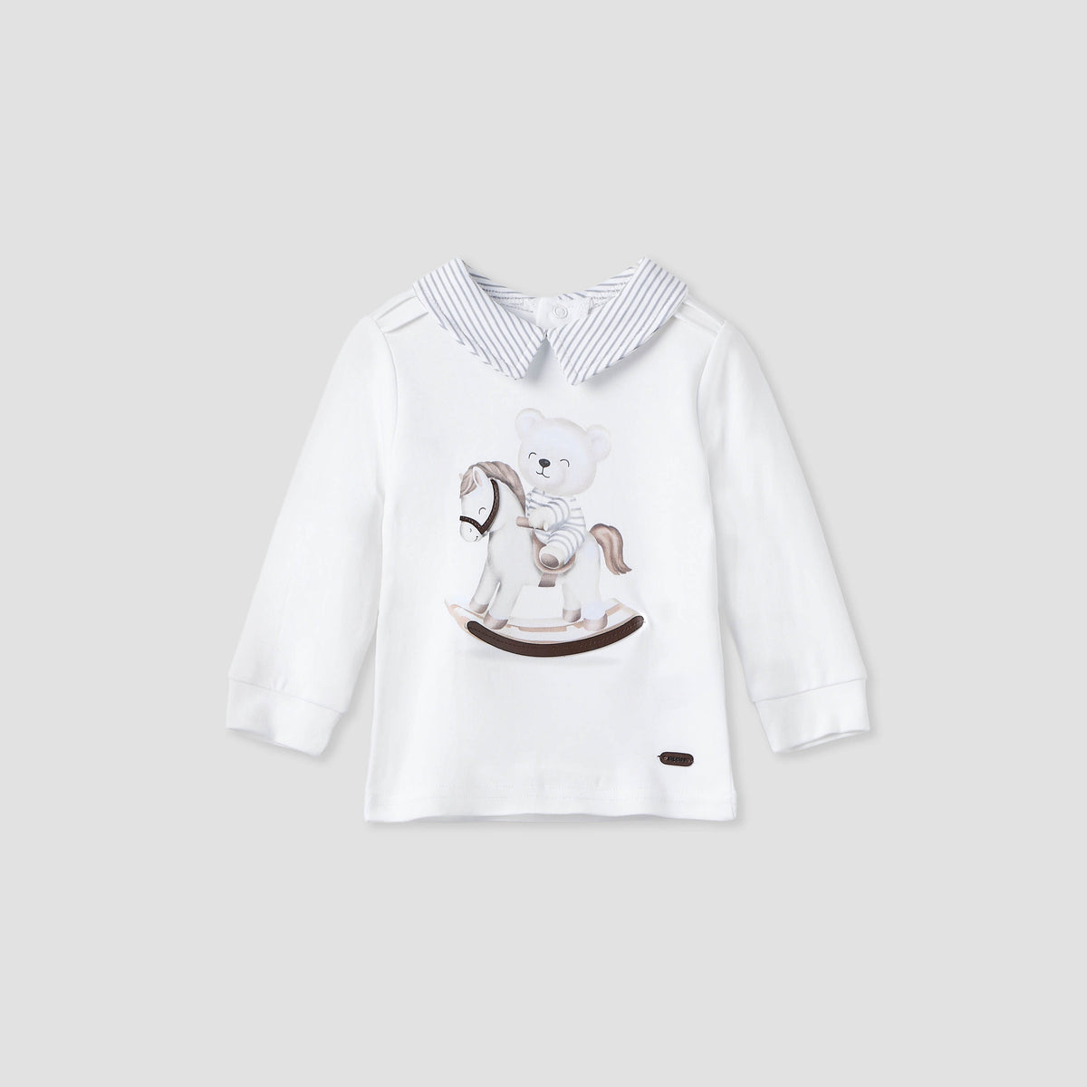 Giggles Printed Collared T-shirt and Pyjama Set