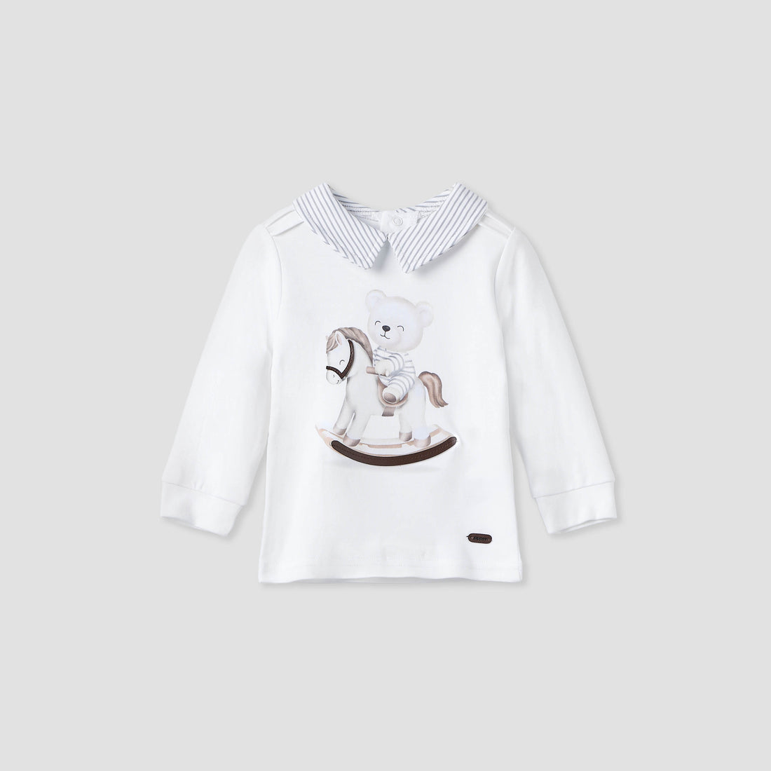 Giggles Printed Collared T-shirt and Pyjama Set