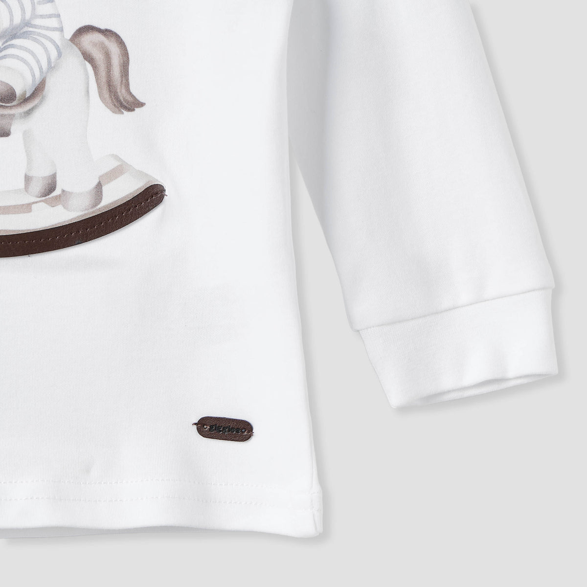 Giggles Printed Collared T-shirt and Pyjama Set