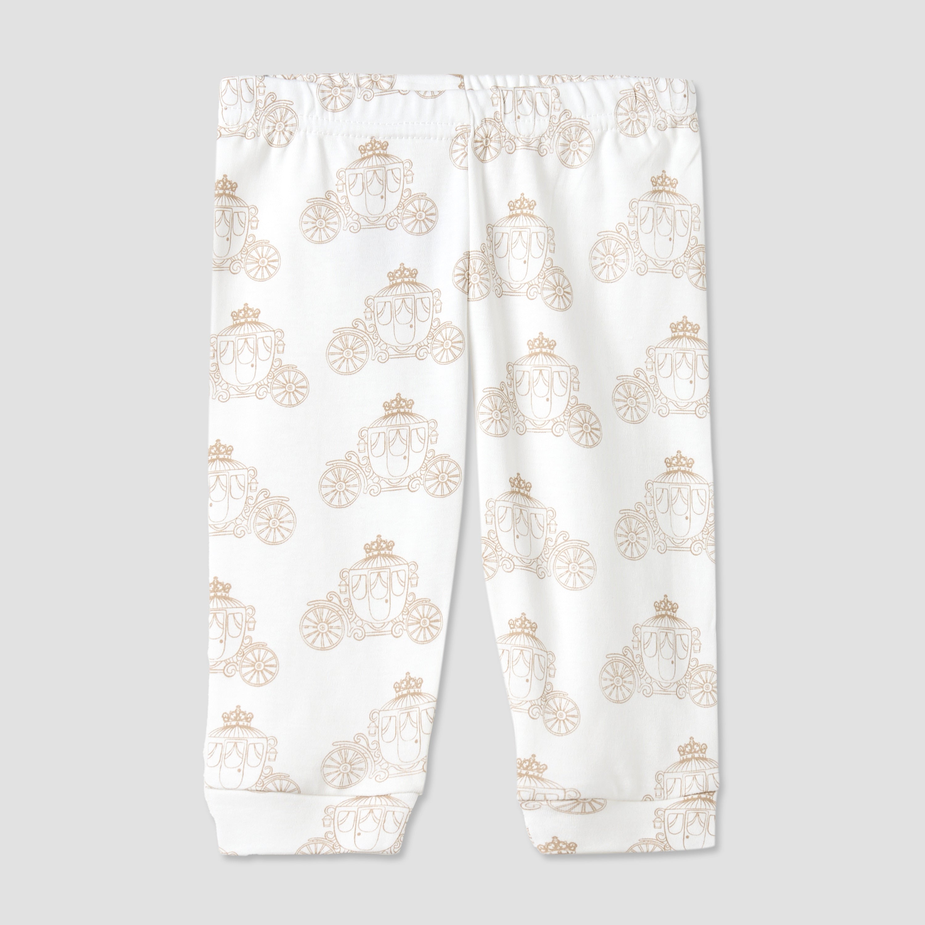 Giggles Printed Collared Top and Pyjama Set