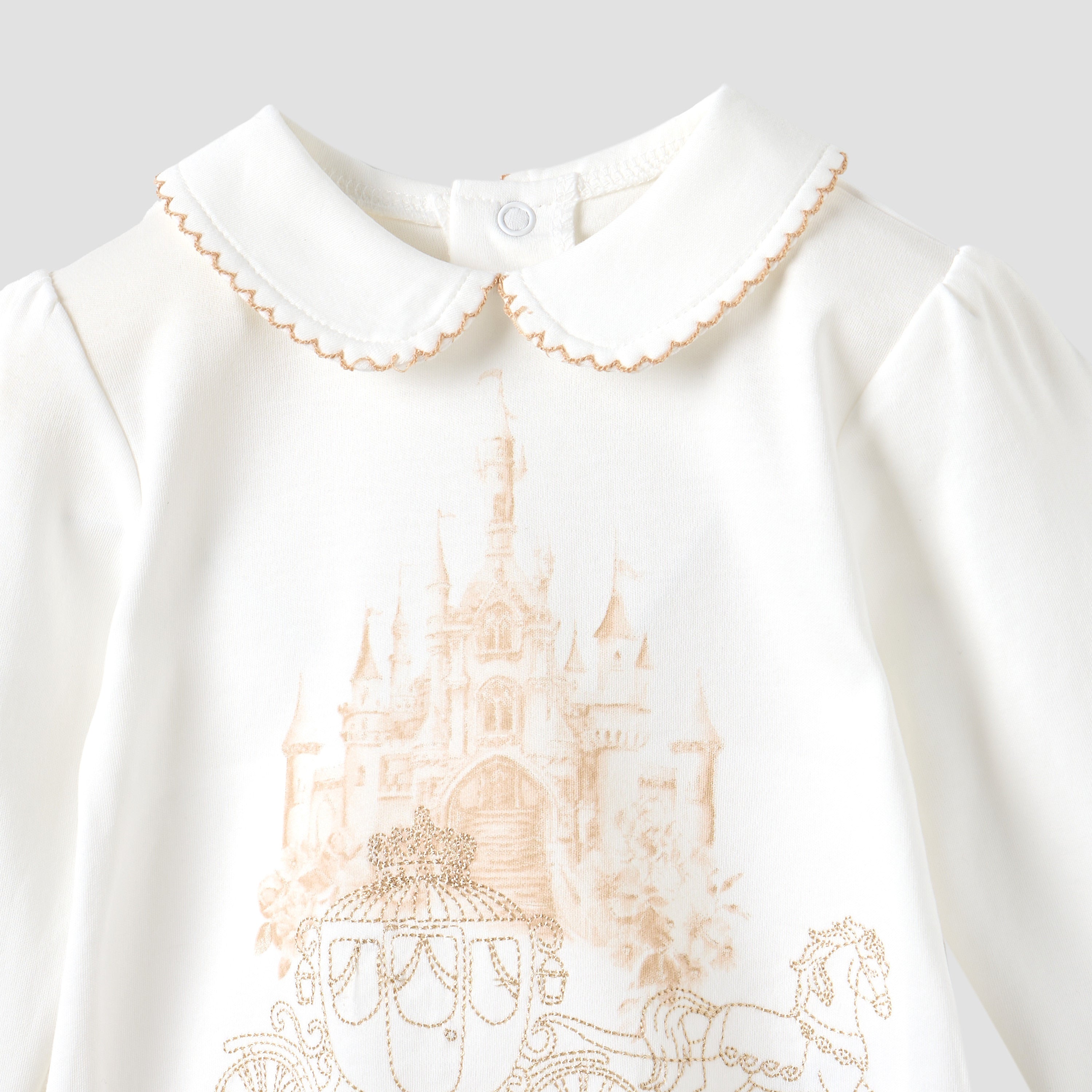 Giggles Printed Collared Top and Pyjama Set