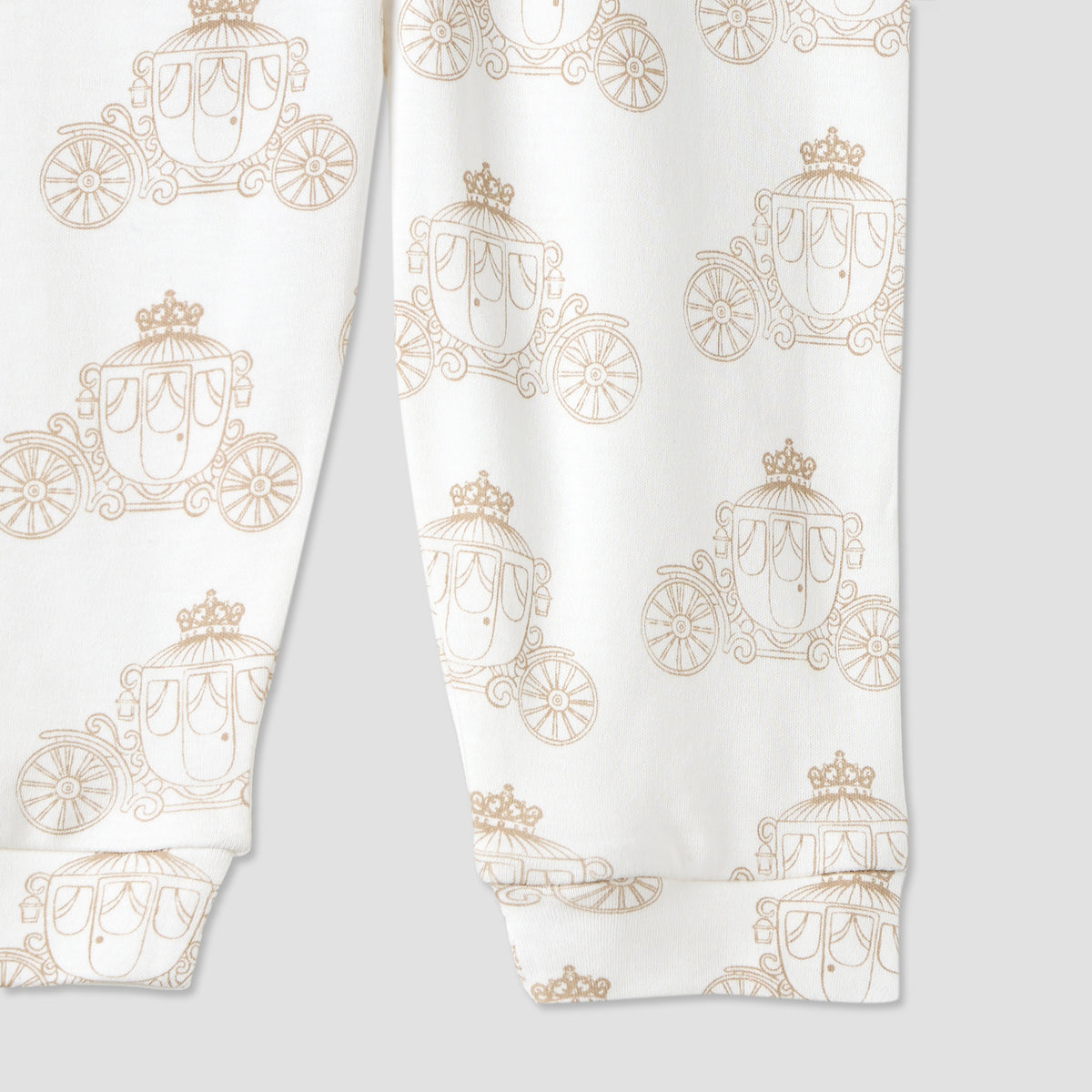 Giggles Printed Collared Top and Pyjama Set