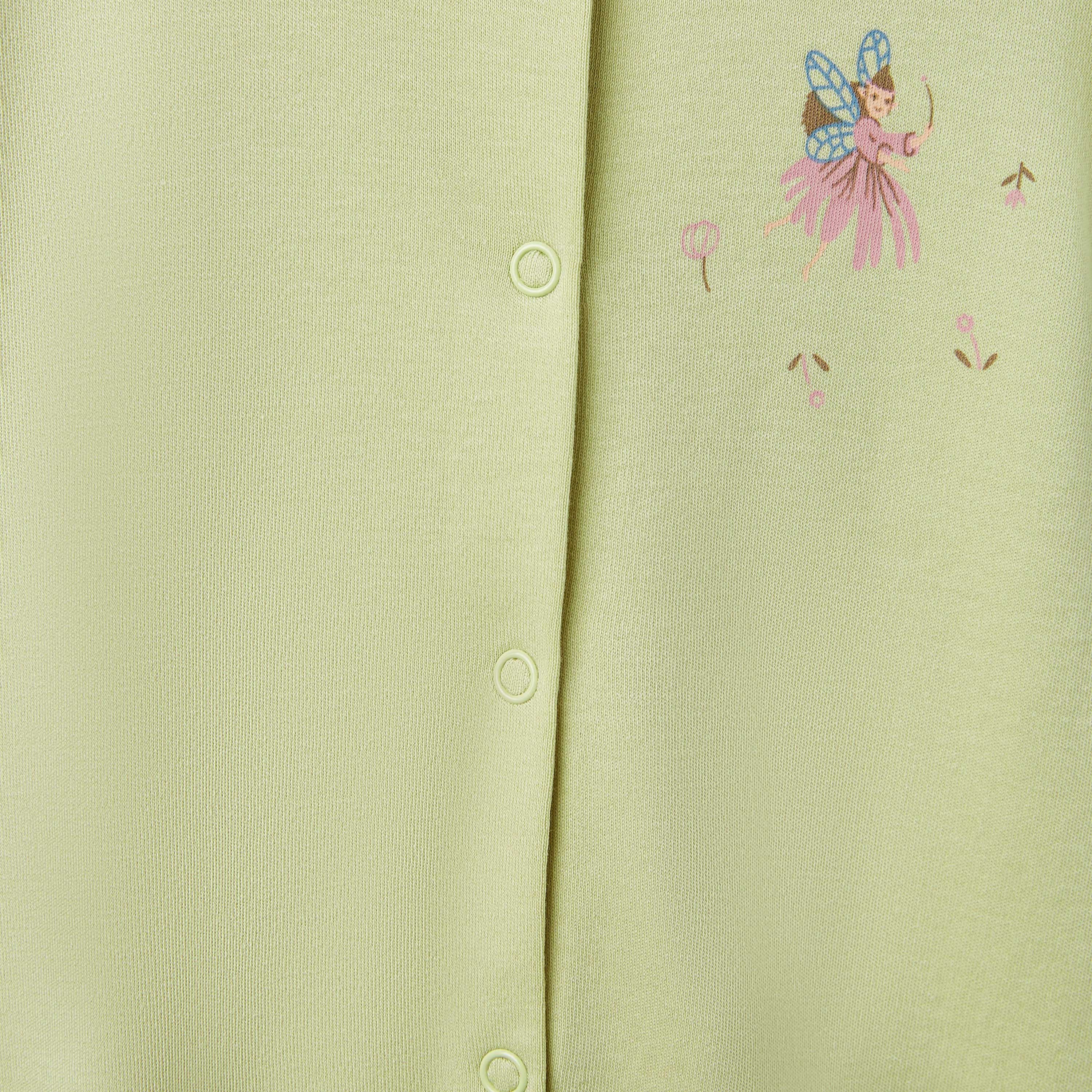 Juniors Fairy Print Romper with Puff Sleeves - Set of 2