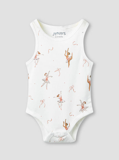 Juniors Assorted Sleeveless Bodysuit - Set of 5-baby-girls-clothing-bodysuits-image-8