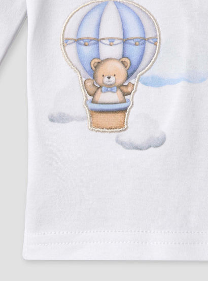 Giggles Cotton Mandarin Collar Long Sleeve Pyjama Set with Print-baby-boys-clothing-nightwear-pyjamasets-image-8