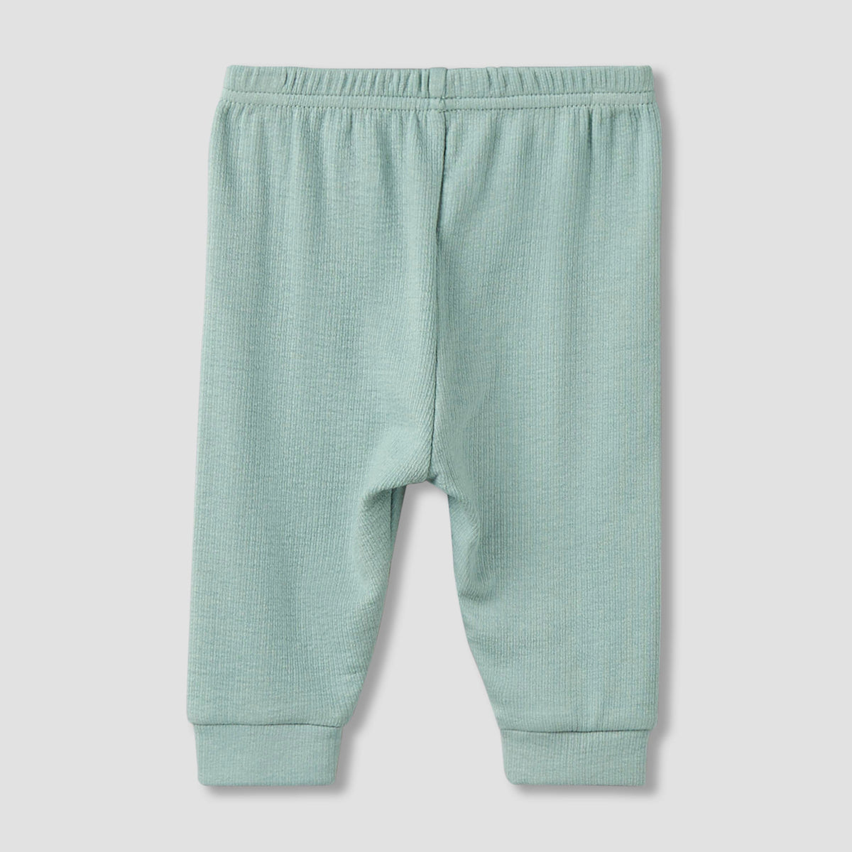 Giggles Collared Long Sleeves Pyjama Set with Ribbed Texture