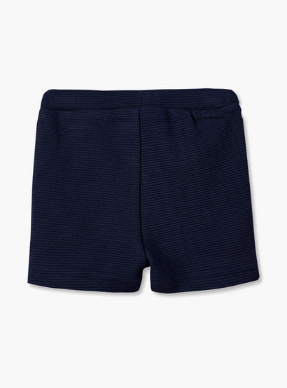 Juniors Crew Neck Short Sleeves T-shirt and Shorts Set with Elasticated Drawstring Closure-baby-boys-clothing-setsandcoords-image-6
