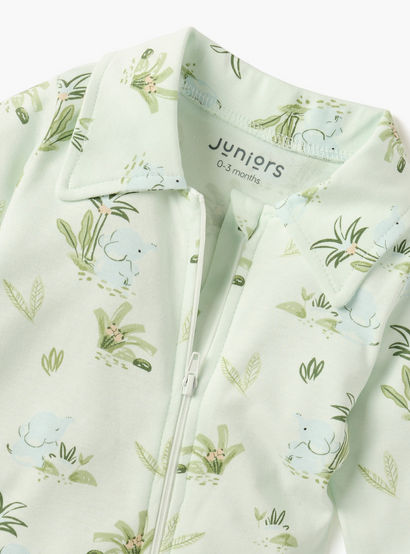 Juniors All-Over Print Sleepsuit with Collar and Long Sleeves-baby-boys-clothing-nightwear-sleepsuits-image-3