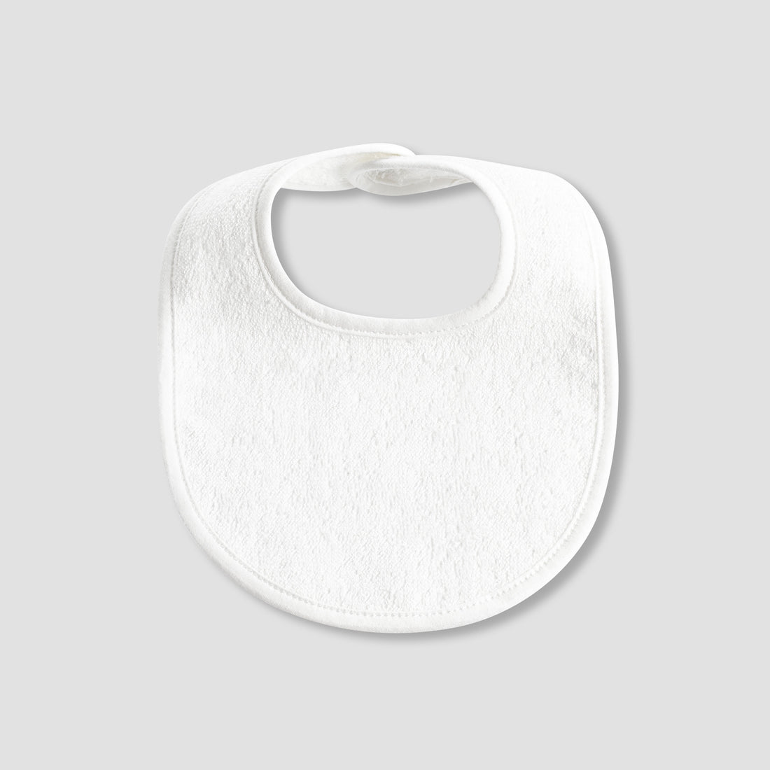Pack of 4 Juniors Baby Bib with Snap Button Closure