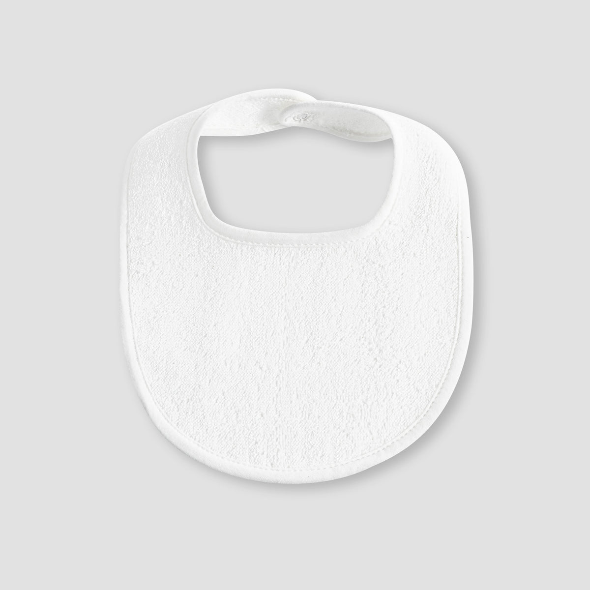 Pack of 4 Juniors Baby Bib with Snap Button Closure