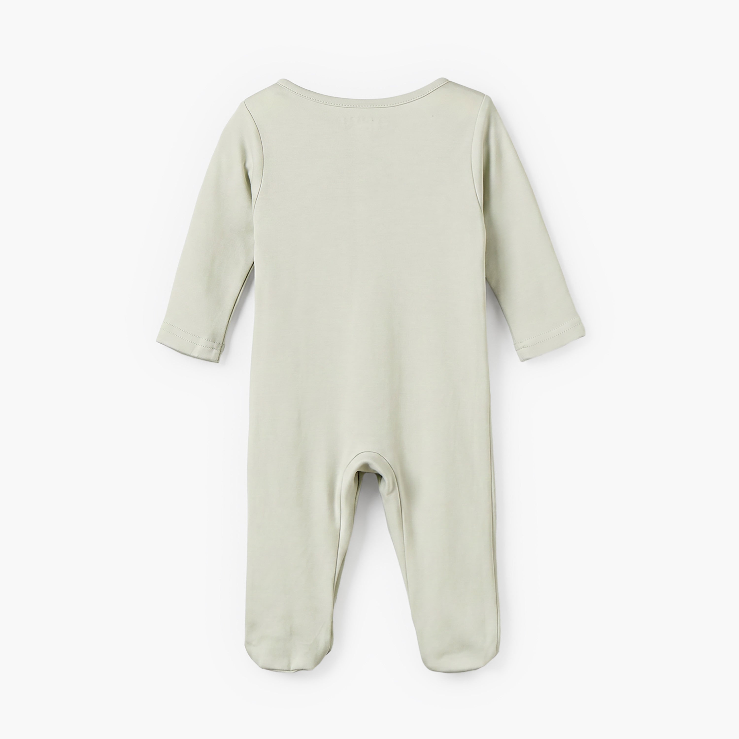 Pack of 3 Juniors Crew Neck Long Sleeves Sleepsuit with Giraffe Print