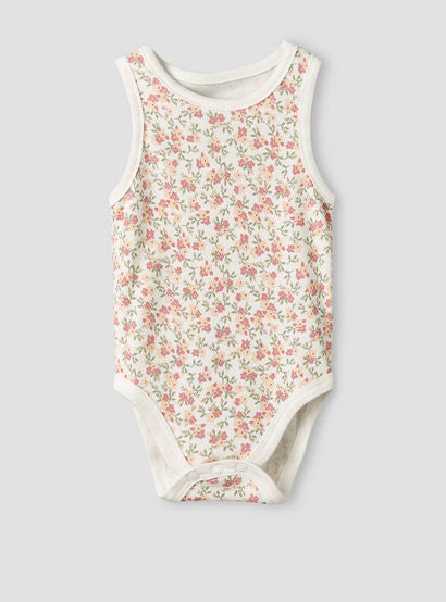 Pack of 5 Juniors Crew Neck Sleeveless Bodysuit with Safari Print-baby-girls-clothing-bodysuits-image-10