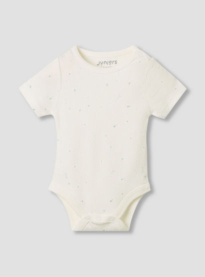 Juniors Round Neck Bodysuit with Snap Button Closure - Short Sleeves - Set of 2-baby-boys-clothing-multipacks-image-3