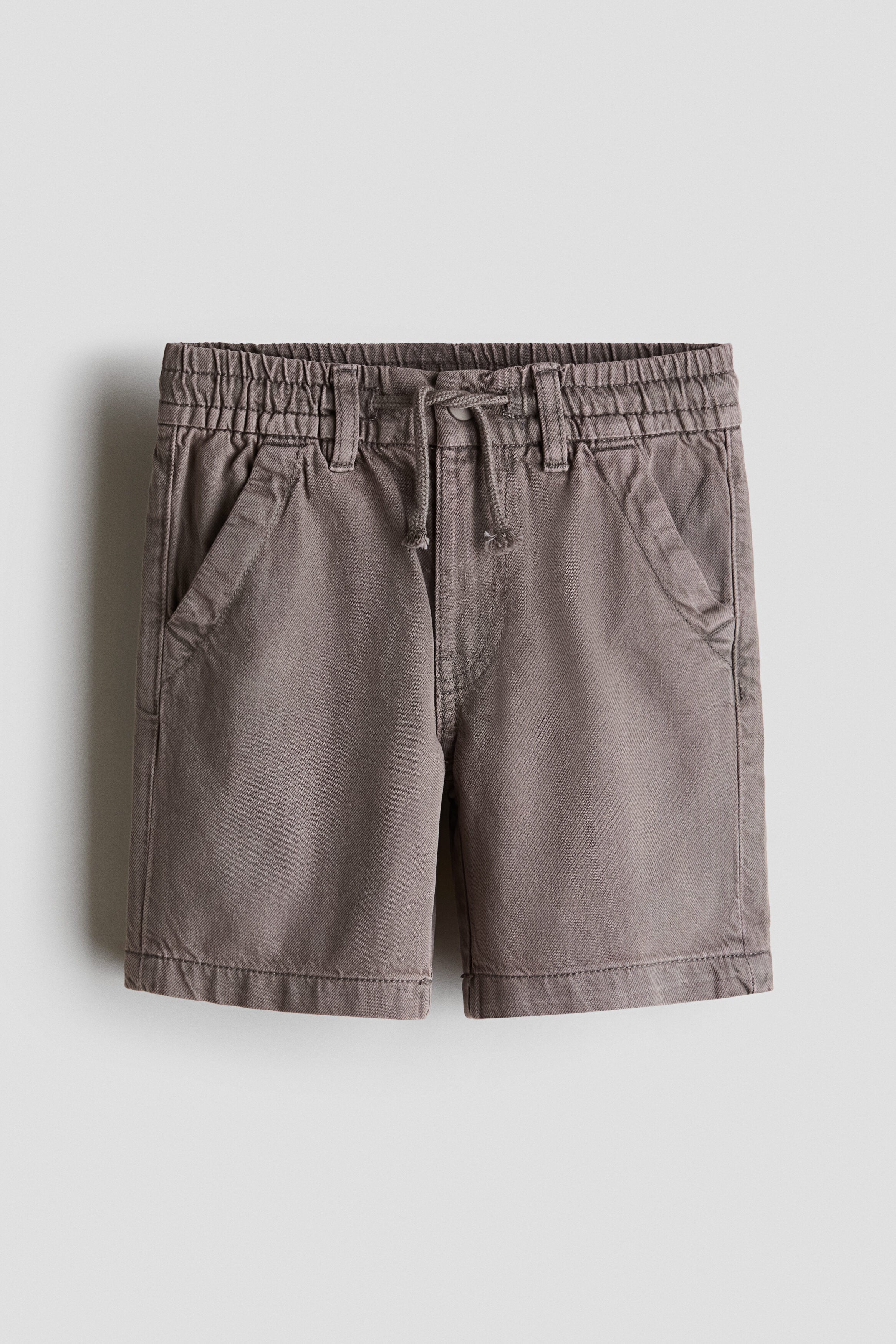 Cotton twill shorts