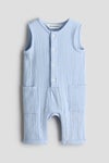 Cotton muslin romper suit